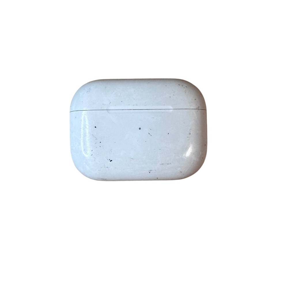 Apple AirPods Pro Wireless Charging Case White A2190 Bluetooth Earbuds Used